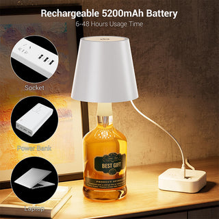 Sakerplus Wireless Bottle Lamp