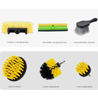 Sakerplus® Long Handle Water Flow Brush