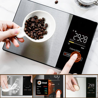 Sakerplus Digital Kitchen Scale with Nutrition Tracking