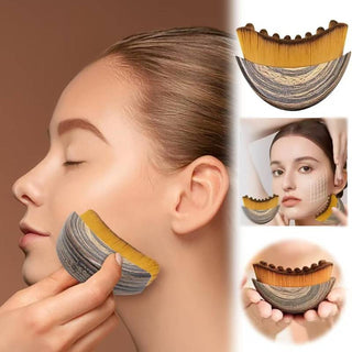 Sakerplus® Lymphatic Contour Facial Massage Brush