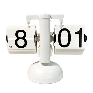 Sakerplus Mechanical Auto Flip Desk Clock