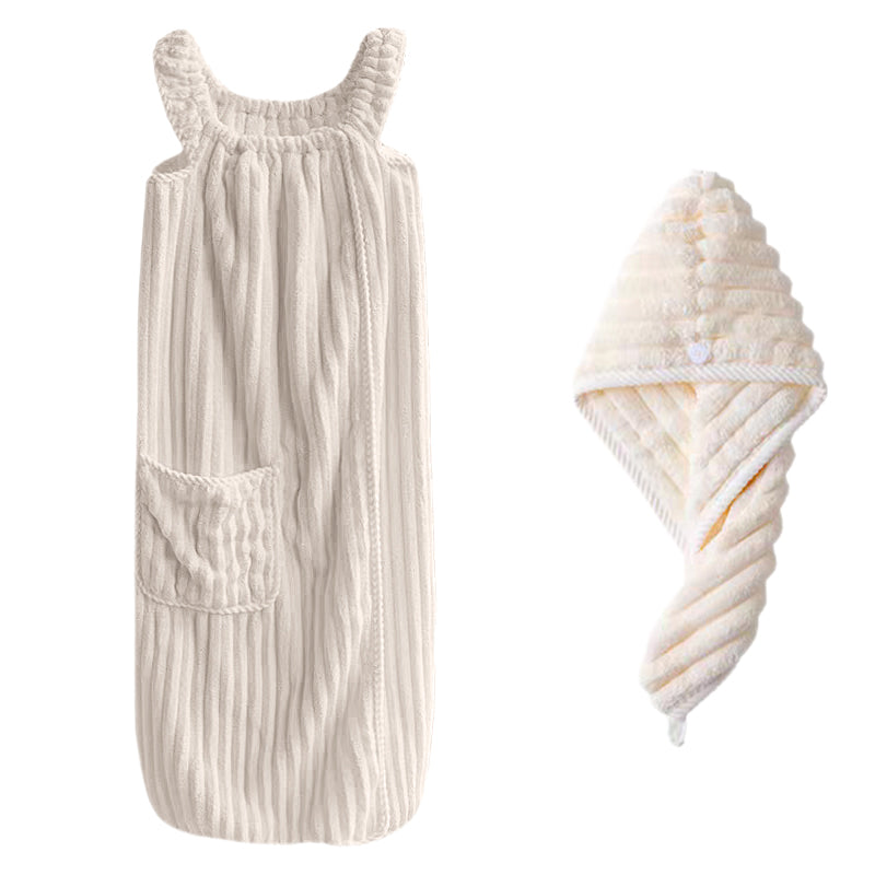 SAKER® Coral Fleece Hair Drying Cap