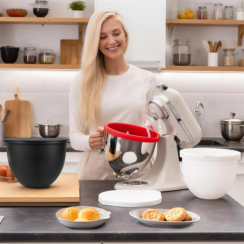 Sakerplus® Silicone Bowl Liners With Lids