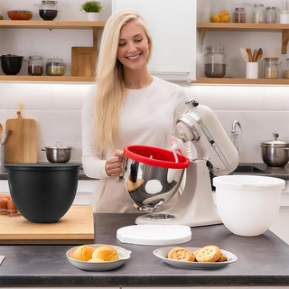 Sakerplus® Silicone Bowl Liners With Lids