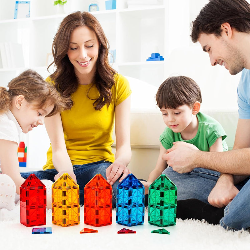 Sakerplus Magnetic 3D Building Blocks Set