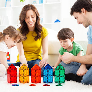 Sakerplus Magnetic 3D Building Blocks Set