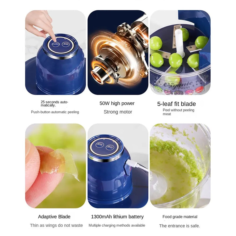 Sakerplus Automatic Fruit and Garlic Peeler