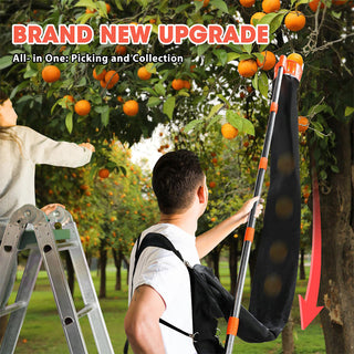 SAKER Fruit Picker Pole with Harvest Bag