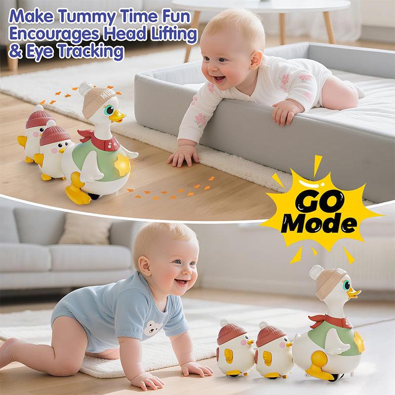 Sakerplus Musical Dancing Duck Toy Set For Babies