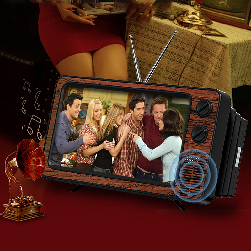 Sakerplus Retro TV Phone Screen Magnifier