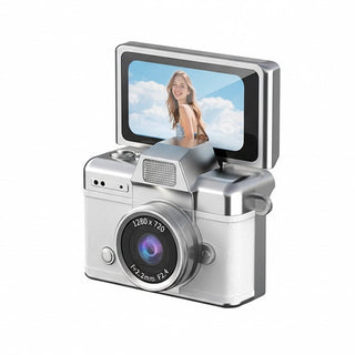 Sakerplus® Mini Flip Screen Retro Camera