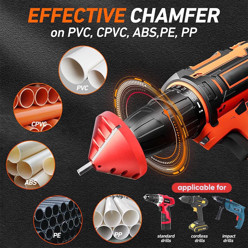 SAKER® 2-In-1 Internal & External Chamfer Tool