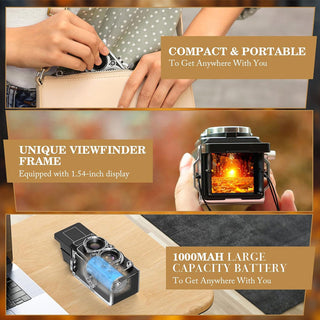 Sakerplus Vintage Mini Digital Camera