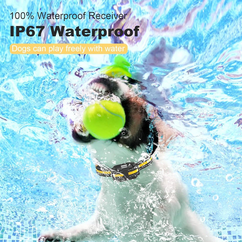 Sakerplus® Waterproof Dog Training Collar with Remote