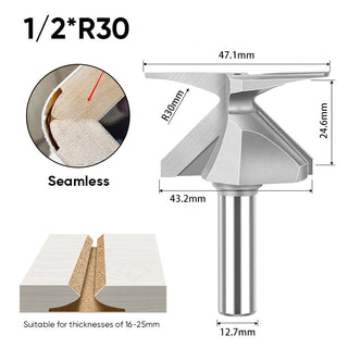 Saker Arc-shaped Integrated Milling Cutter