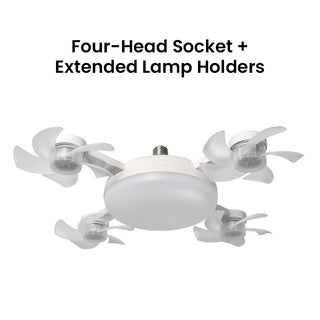 Sakerplus® Remote Control Ceiling Fan Light Bulb
