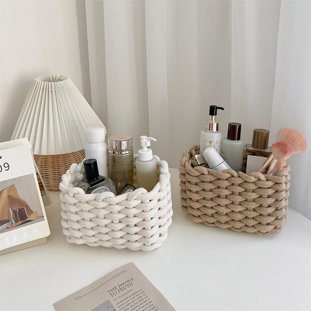 Sakerplus® Macrame Woven Storage Basket Set
