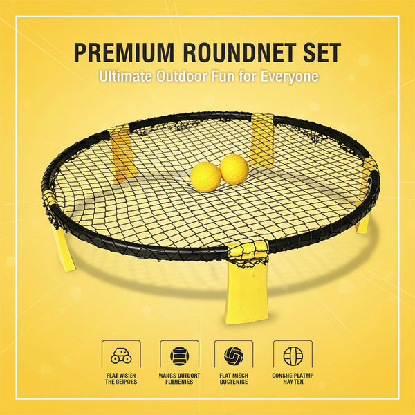 Sakerplus® Ultimate Outdoor Roundnet Game Set