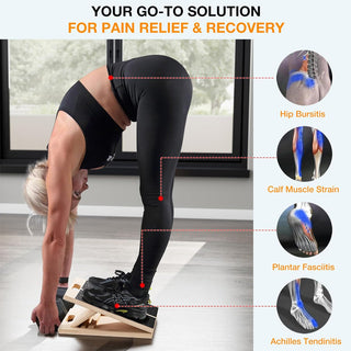 Sakerplus® 6-Angle Slant Board & Balance Board