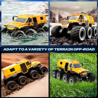 Saker Amphibious 8-Wheel Off-Road Remote Control Car