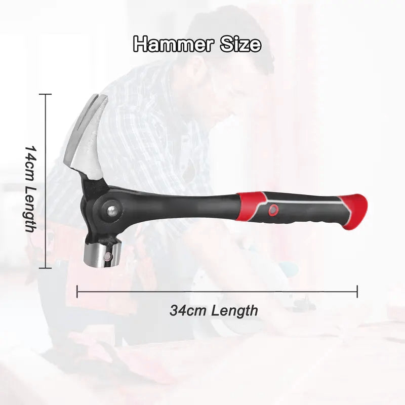 Sakerplus Multifunctional Magnetic Claw Hammer Tool