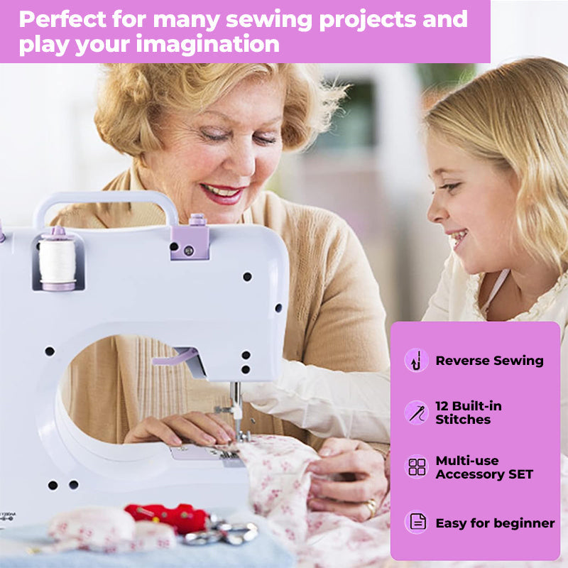 Sakerplus Portable Mini Electric Sewing Machine