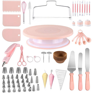 Sakerplus® Cake Decorating Turntable Supplies Kit