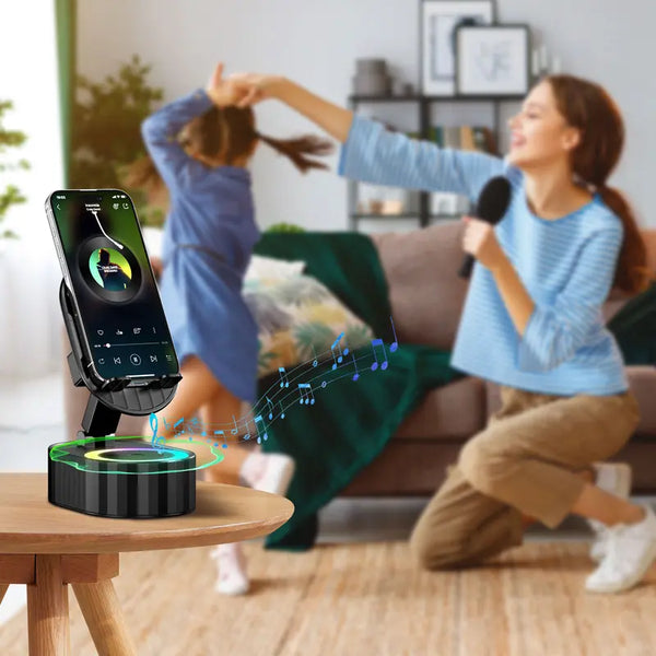 Sakerplus® 5-in-1 Induction Speaker Phone Stand
