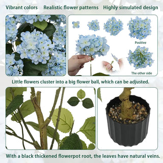 Sakerplus® Artificial Hydrangea Flower Tree