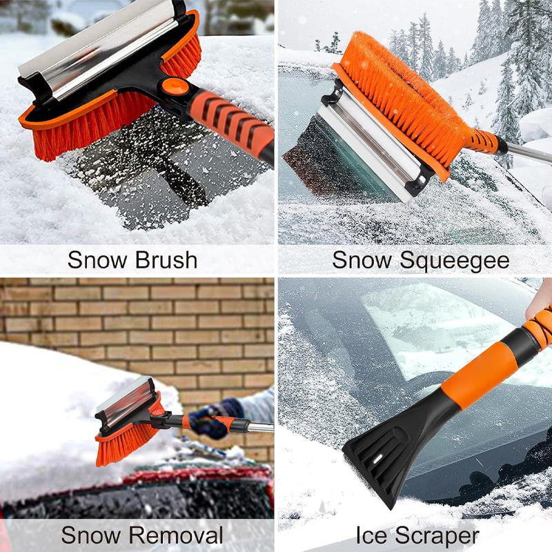 Sakerplus® Winter Snow Brush Scraper Tool