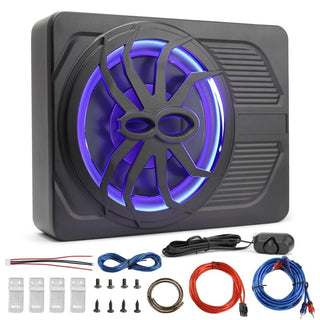 Sakerplus® Slim Powered Car Subwoofer Audio Speaker