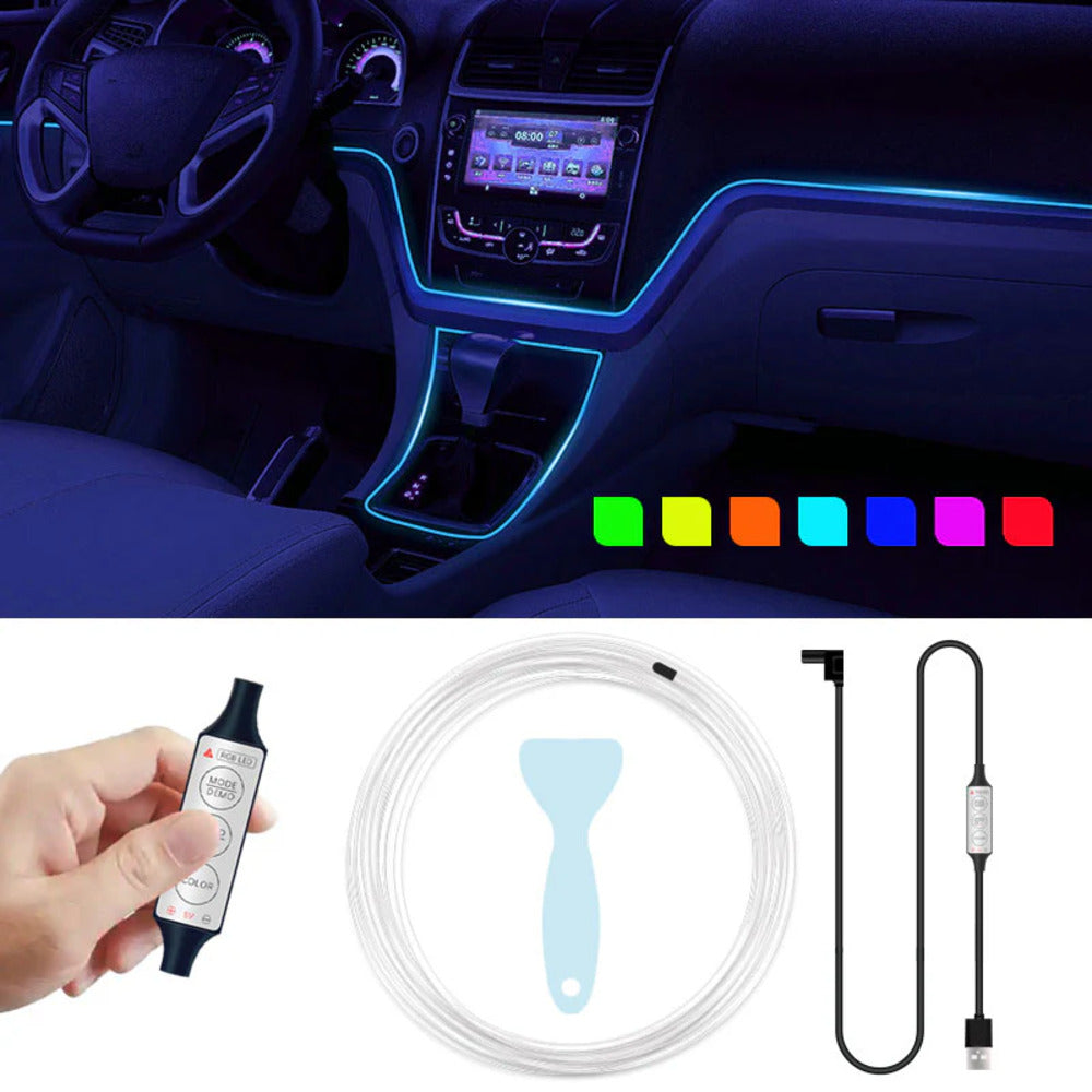Sakerplus® USB Car LED Lights with APP Control