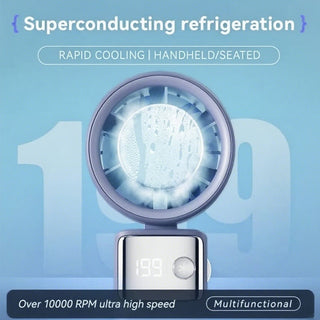 Sakerplus Foldable USB Rechargeable Handheld Fan