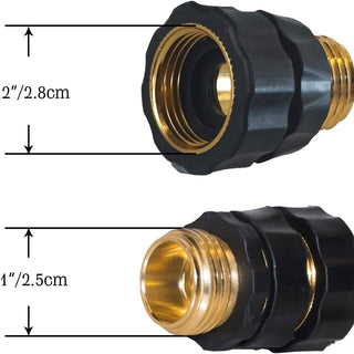 Sakerplus® 3/4 Inch Garden Hose Quick Connector
