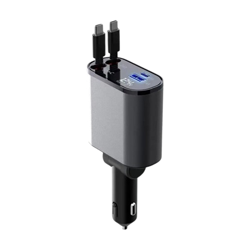 SAKER®  4 in 1  Retractable Car Charger