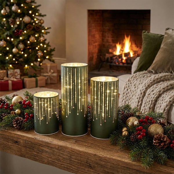 Sakerplus® Starry Night Flameless LED Candle Set