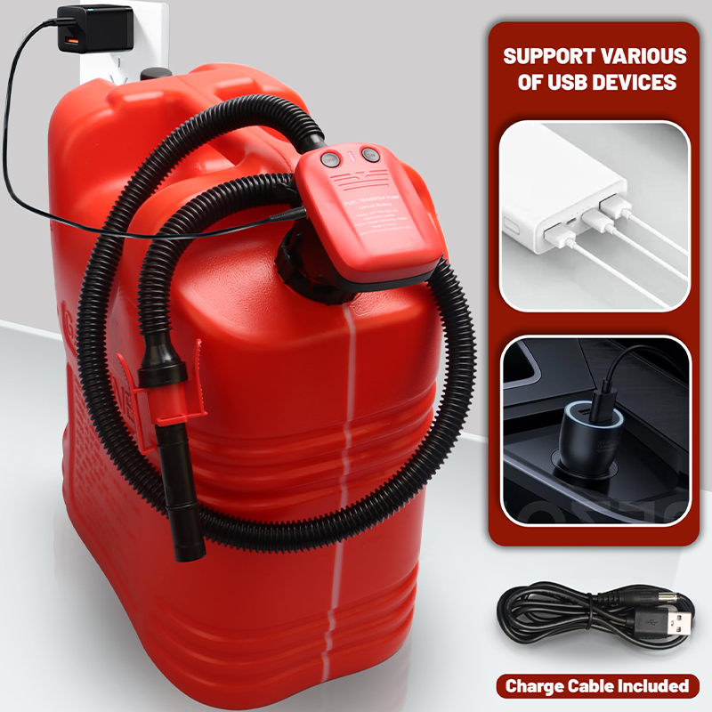 Sakerplus Fuel Transfer Pump Battery Powered