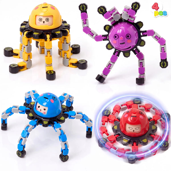 Sakerplus® Transforming Mechanical Fidget Spinner Toy
