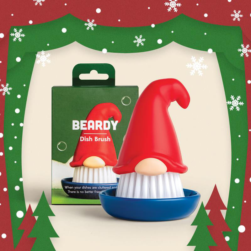 Sakerplus® Beardy Gnome Dish Scrub Brush Gift Idea