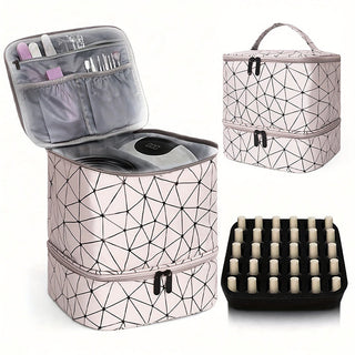 Sakerplus® Portable Nail Polish Organizer Case