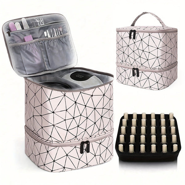Sakerplus® Portable Nail Polish Organizer Case