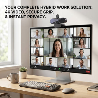 Sakerplus® Ultra HD 4K Webcam With Microphone