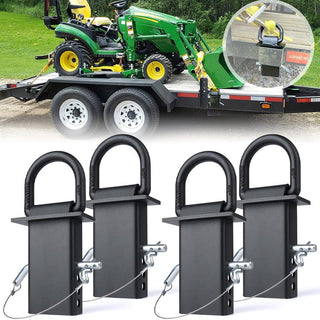 Sakerplus Heavy-Duty Stake Pocket D Rings