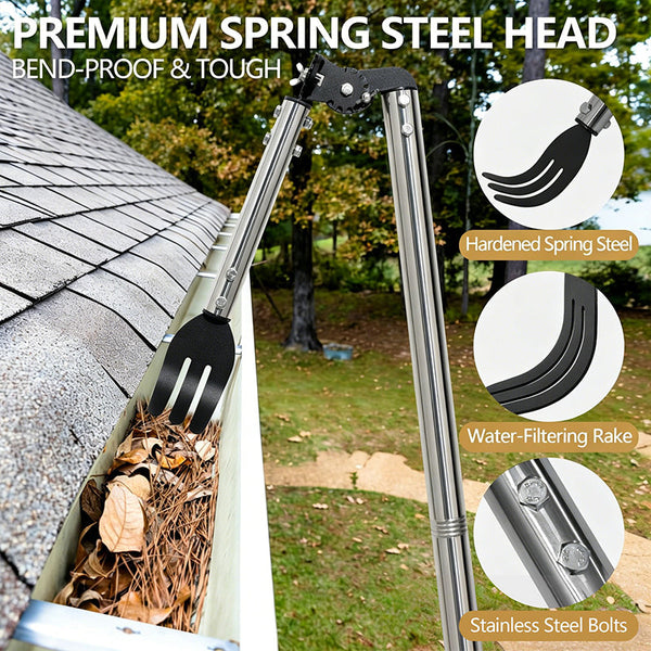 Sakerplus® Ground Level Gutter Cleaning Tool