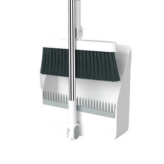 Sakerplus® Rotating Broom and Dustpan Set