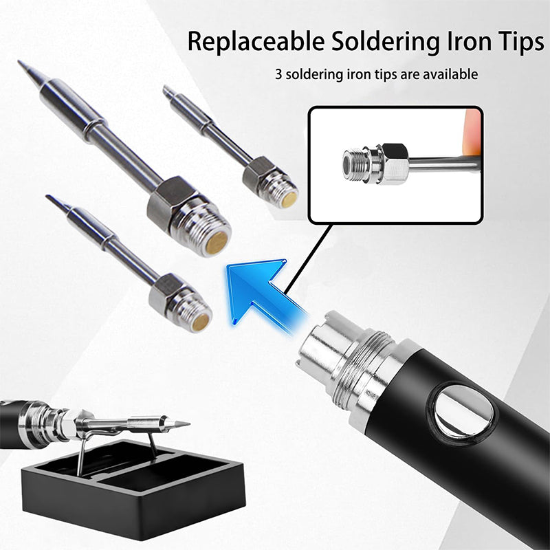 SAKER® Cordless Soldering Iron Kit