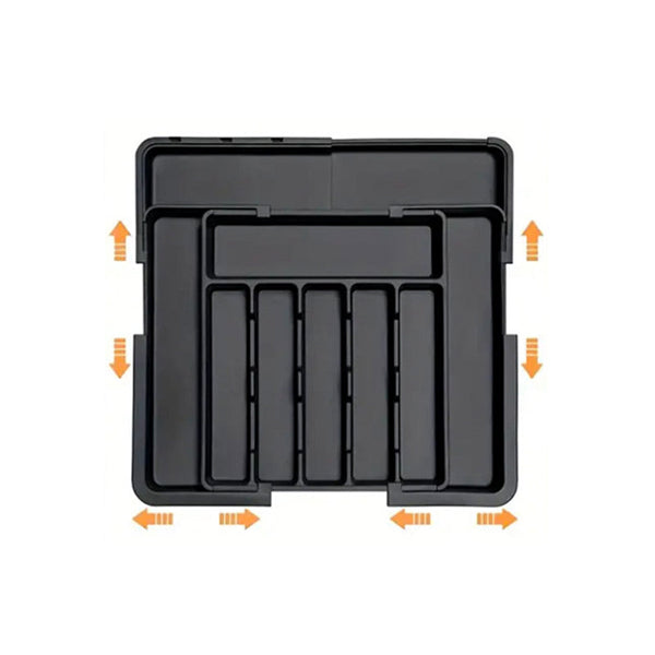Sakerplus® Expandable Adjustable Kitchen Utensil Organizer Tray