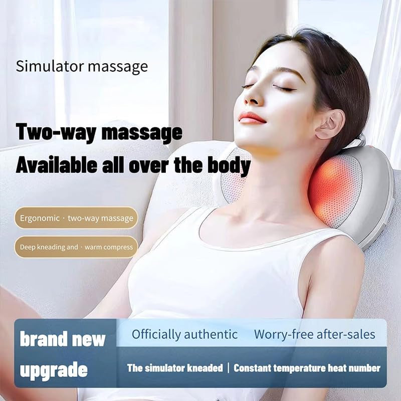 Sakerplus® Cordless Shiatsu Back And Neck Massager