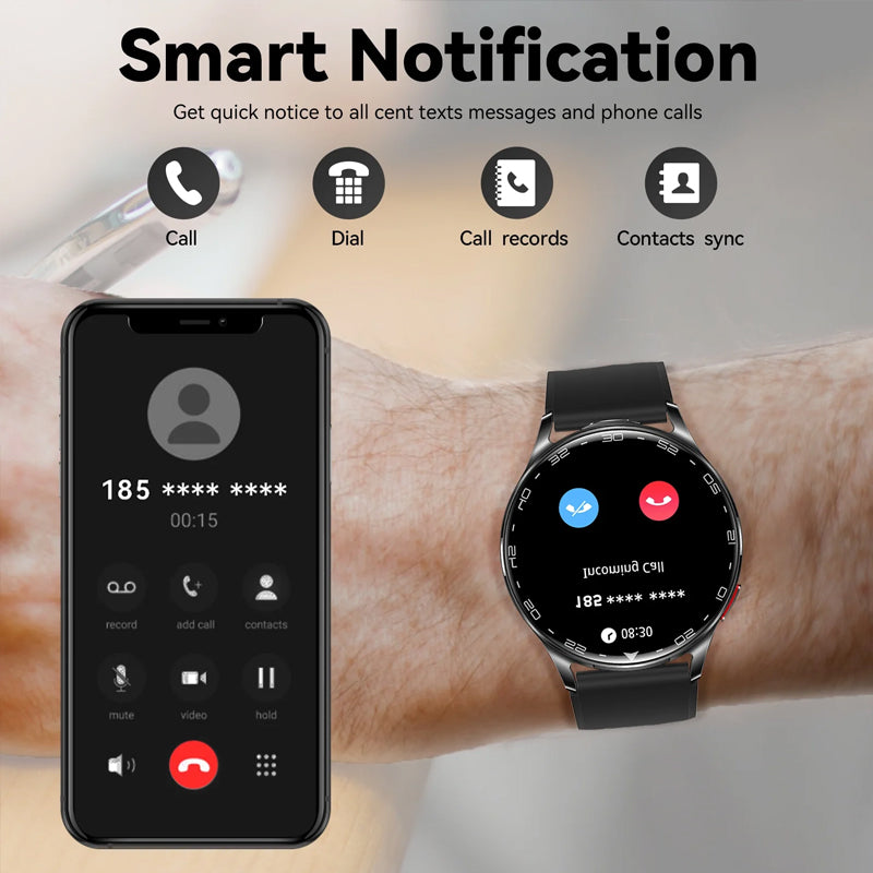 Sakerplus Smart Watch With Wireless Earbuds