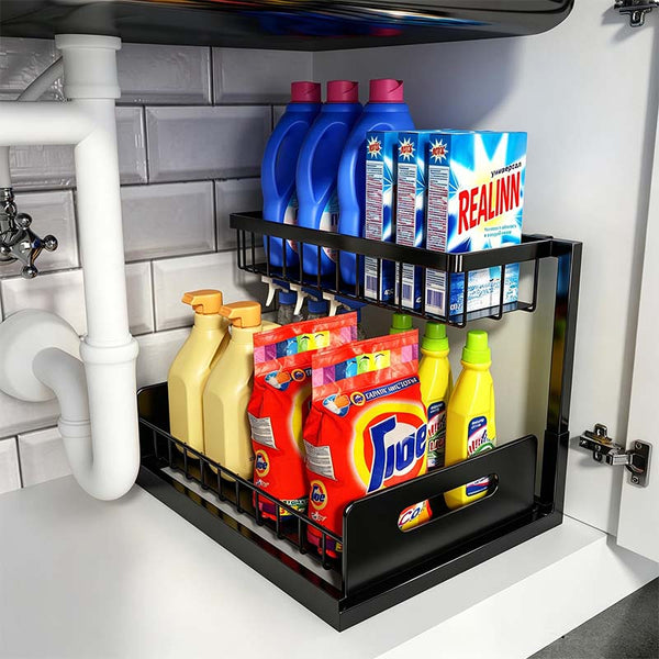 Sakerplus® Pull-Out Under-Sink Organizer